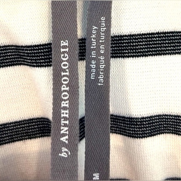Anthropologie Off The Shoulder Striped Top - Picture 3 of 4